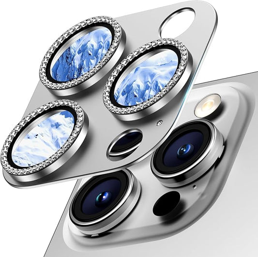 Wumigoo Camera Lens Protector for iPhone 16/15/14 Pro Max & 16/15/14 Pro
