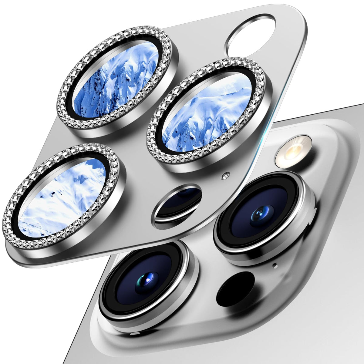 Wumigoo Camera Lens Protector for iPhone 16/15/14 Pro Max & 16/15/14 Pro