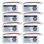 BAOBIAN 2.4V Ni-MH BT162342 BT262342 Battery for BT183342 BT283342 BT166342 BT266342 VTech CS6114 CS6419 CS6719 AT&T EL52300 CL80111 Cordless Phone (2 Pack)