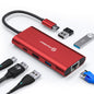 UtechSmart USB C Hub 6 in 1 Multiport Adapter for MacBook Pro/Air