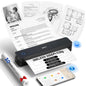 Inkless Portable Printer for Travel, MT610Pro Wireless Thermal Printer