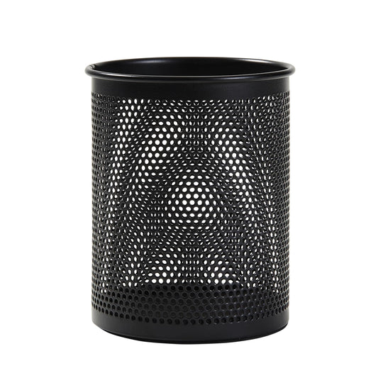 Comix Pen Holder Desk Organizer, Wire Mesh Pencil Cup with Foam Pad and Non-Slip Bottom Office Supplies Desk Accessories for Home Office School, 1 Pack