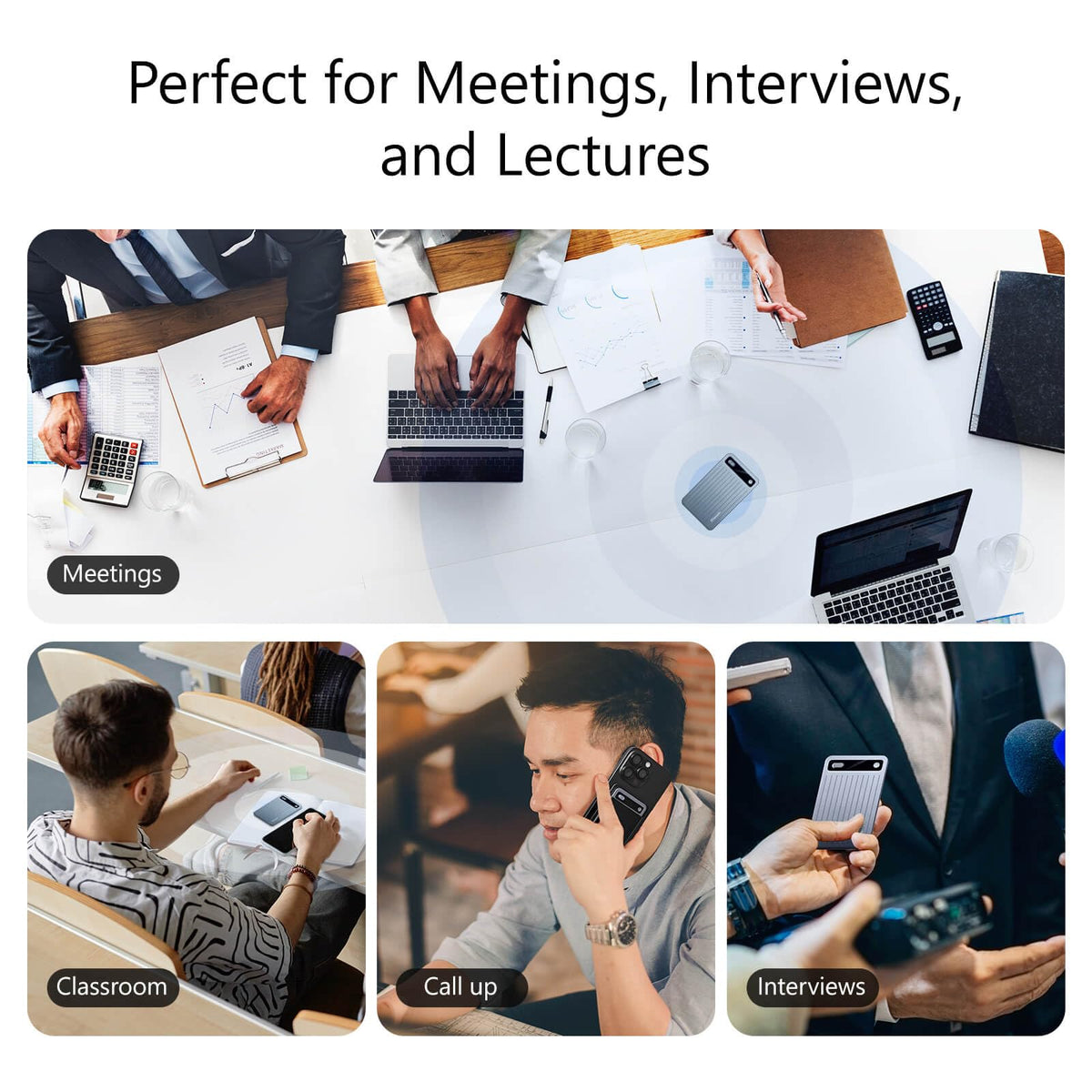 E EAZEYAI AI Voice Recorder, Unlimited Transcribe & Summarize