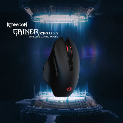 Redragon M656 Wireless Optical Gaming Mouse 4000 DPI Remapping Keys