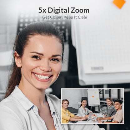 AV Access 4K Conference Room Camera, 1/1.8" CMOS, Gesture Control