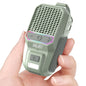 GBEAST Wearable Bluetooth Speaker, Waterproof Mini Clip On Speaker-Green
