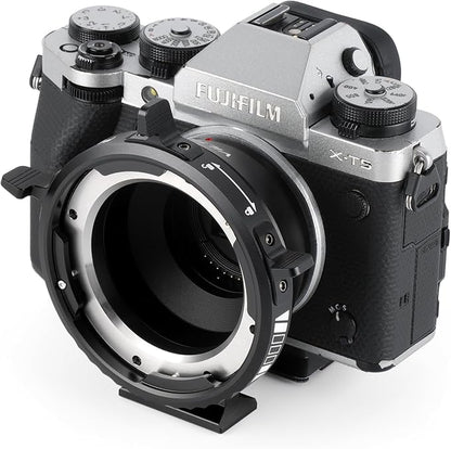 VILTROX PL-X Lens Mount Adapter Ring Lens Converter with Rotary Lock Compatible with PL Lens to Fuji X-Mount Cameras- X-Pro1/X-Pro2/X-E1/X-E2/X-E2s/X-E3/X-H1/X-T1/X-T2/X-T3, etc.