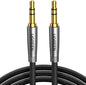 UGREEN 3.5mm Audio Cable Nylon Braided Aux Cord Male to Male Stereo Hi-Fi Sound for Headphones Car Home Stereos Speakers Tablets Compatible with iPhone iPad iPod Echo More 6FT