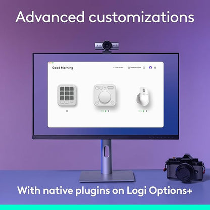 Logitech MX Master 3S Wireless Mouse Standard Edition with Logi Bolt USB Receiver + MX Creative Console: Mouse, Programmable Keys and Dial for Graphic Design, Video Editing, Adobe and More - Pale Grey