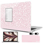 MEEgoodo Case for M5/M4/M3/M2 MacBook Air 13 inch Case 2026 2025 2024 2022, Fit Model A3449/A3240/A3113/A2681, Laptop Hard Shell Compatible with MacBook Air 13.6-inch, Pink Composition Book