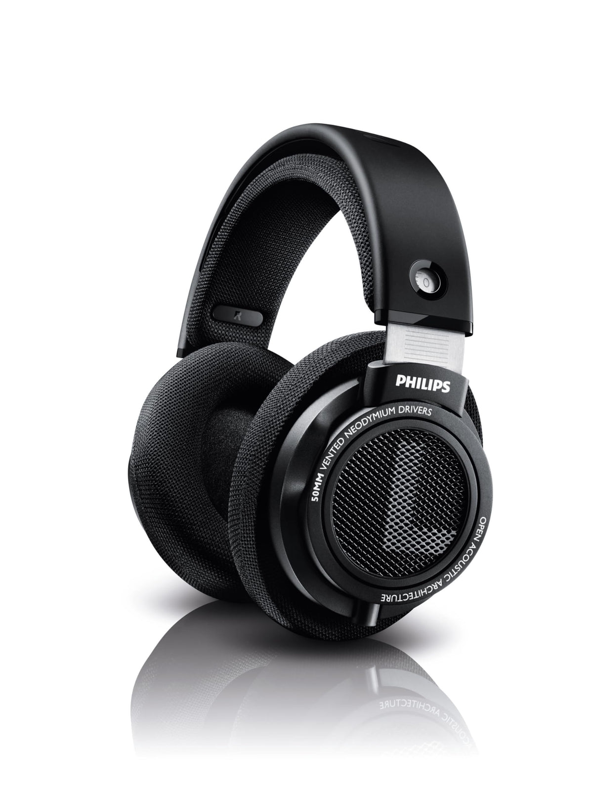 Philips Open Back Wired Headphones - Cushioned Over Ear Headphones with Adjustable Headband for Ultimate Comfort and Superior Sound Quality, Plugs into TV, Stereo or PC, Ideal for Podcasts or Music