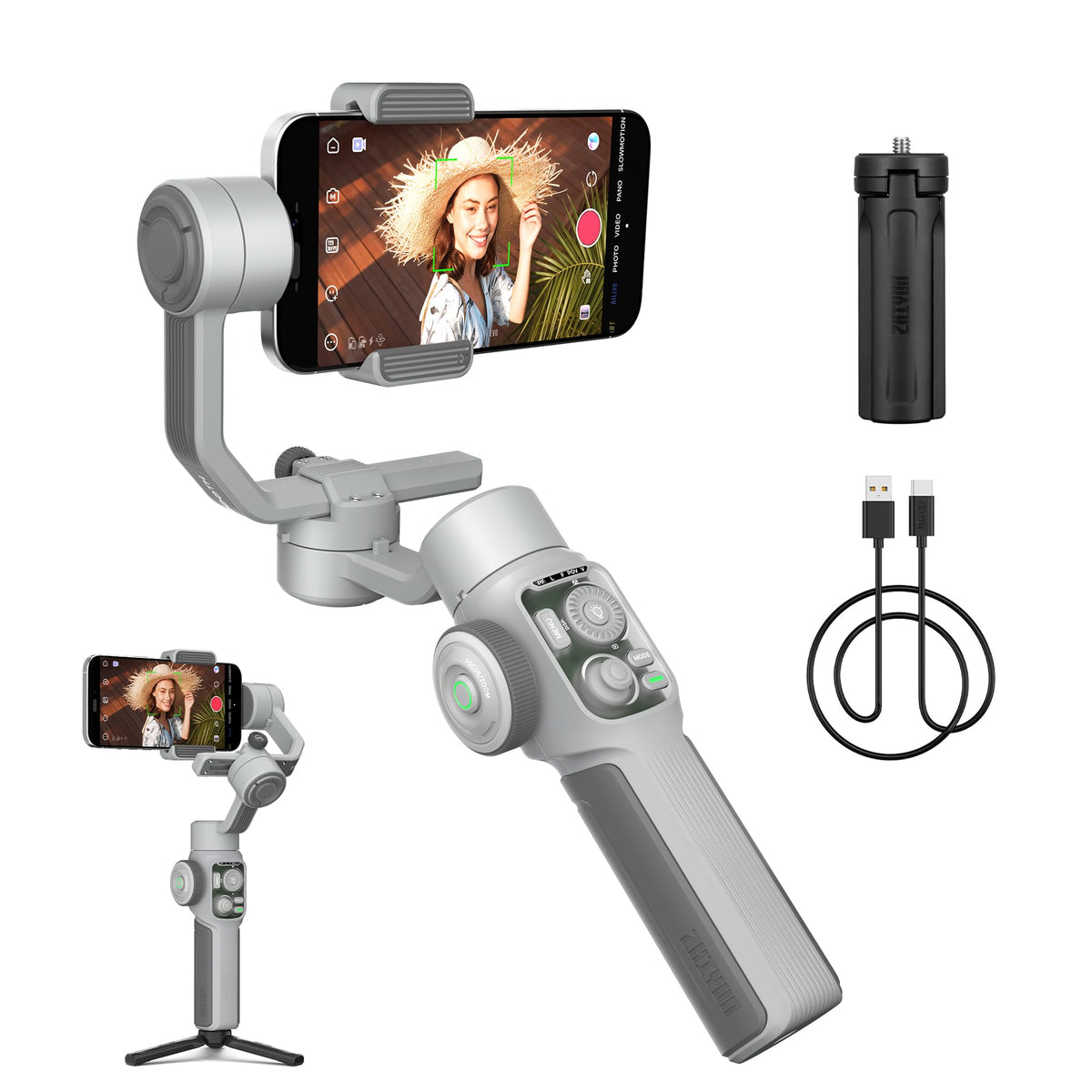 ZHIYUN CINEPEER Smooth 5E Combo Gimbal Stabilizer for iPhone, Android