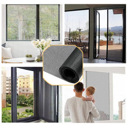 Window Screen Mesh 36IN*100FT,Pet Proof Fiberglass Screen Replacement