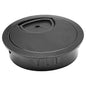 Desk Grommet 2" (50 mm), Desk Cord Hole Cover, Cable Grommet Metal Zinc Alloy Materilal, Desk Hole Grommet for Office and Home Table Cable, Detachable Cable Cord Organizer (Flat Black 1 Pcs)