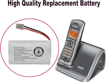GEILIENERGY BT-1015 BT1015 Battery Compatible for Uniden BT1007 BT-1007 BT904 BT-904 BBTY0651101 BBTY0460001 BBTY0510001 BBTY0624001 BBTY0700001 HHR-P506, HHR-P506A Cordless Phone(4-Pack)