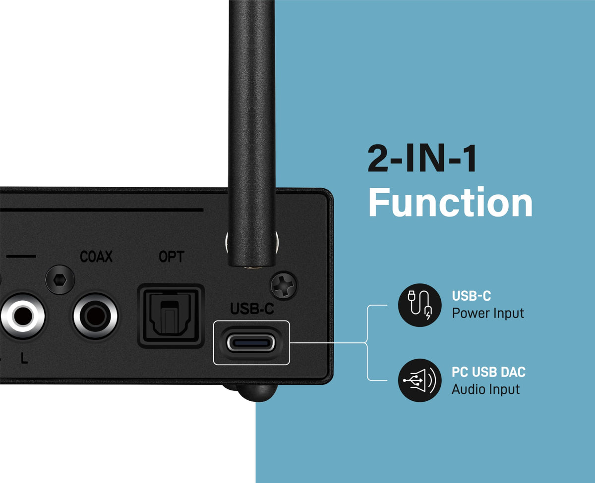 blafili B3 Professional XLR Bluetooth 5.1 Audio Receiver, LDAC & aptX HD
