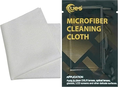 UES 21-in-1 Camera Cleaning Kit: 10 APS-C 16mm Sensor Cleaning Swabs, 5 Lens Cleaning Cloth, Air Blower, Lens Cleaning Pen, Lens and Sensor Liquid Cleaner, Lens Cleaning Paper, Screen Cleaning Cloth