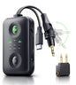 Unique Design Bluetooth 5.4 Transmitter Receiver with Qualcomm aptX Adaptive for Dual AirPods/Headphones, 3.5mm Aux Jack & USB C Bluetooth Adapter for Airplane/TV/PS5/Gym/Phone (for TV)