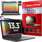 SightPro Magnetic Laptop Privacy Screen 13.3 Inch 16:9 - Patented Removable Laptop Privacy Filter Shield and Protector