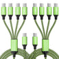 Travel USB C 4 in 1 Charging Cords,Four Type C Ports Mulit Charging Cable