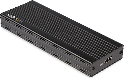 StarTech M.2 NVMe SSD Enclosure, USB-C 10Gbps, 1GB/s, Aluminum (M2E1BMU31C)