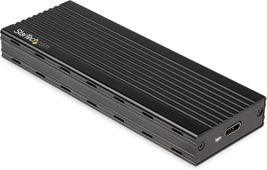 StarTech M.2 NVMe SSD Enclosure, USB-C 10Gbps, 1GB/s, Aluminum (M2E1BMU31C)