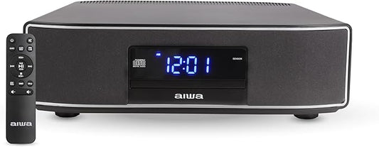Aiwa - Exos Home 30W Bluetooth Speaker with CD Player and FM Radio