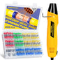 haisstronica 220PCS Solder Seal Connector Kit, 350W Heat Gun, AWG 26-10