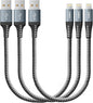 Short iPhone Charger Cable 1FT, [Apple MFi Certified] 3Pack USB Lightning Cable Fast Charging, i Phone Charging Cord Compatible with iPhone 14/13/12/11/Pro/Max/Mini/X/Plus/8/7/6/5S/SE/Plus/iPad