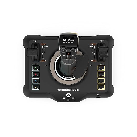 Turtle Beach VelocityOne Flightstick Universal Simulation Controller Joystick for Air & Space Combat Simulation - Xbox Series X, Xbox Series S, Xbox One, Windows 10, and Windows 11 PCs