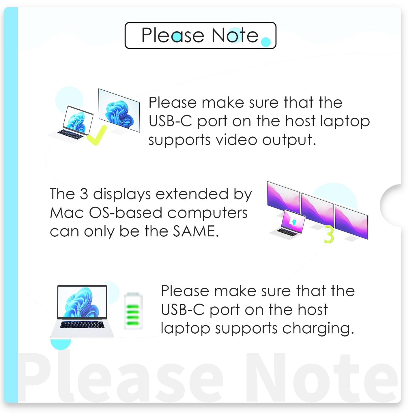 WAVLINK USB C Docking Station 3 Monitor with 100W PD, USB-C Laptop Dock Triple Display for Dell Hp Lenovo Windows, Type C Adapter Hub - Dual HDMI, DisplayPort, Ethernet, 4 USB3.0, SD/TF Slot, Audio