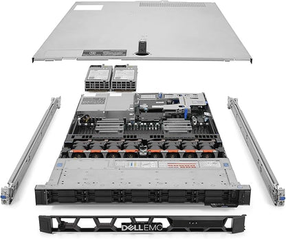 Dell PowerEdge R640 NVMe Server 2.30Ghz 24-Core 128GB RAM 10x 1.6TB NVMe SSD (Renewed)