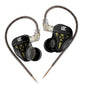 KZ EDX Pro in Ear Monitor Headphones KZ IEM Earphones Dual DD HiFi Stereo Sound Stage Earphones Wired Noise Cancelling Gaming Earbuds for Musicians Singer Audiophiles
