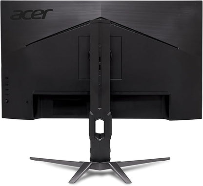 Acer Predator Gaming Monitor | 27" UHD 3840 x 2160 IPS | AMD FreeSync Premium | Up to 320Hz with DFR | Up to 0.5ms | VESA DisplayHDR400| DCI-P3 90% | Display Port 1.4 & 2 x HDMI 2.1 | XB273K V5bmiiprx