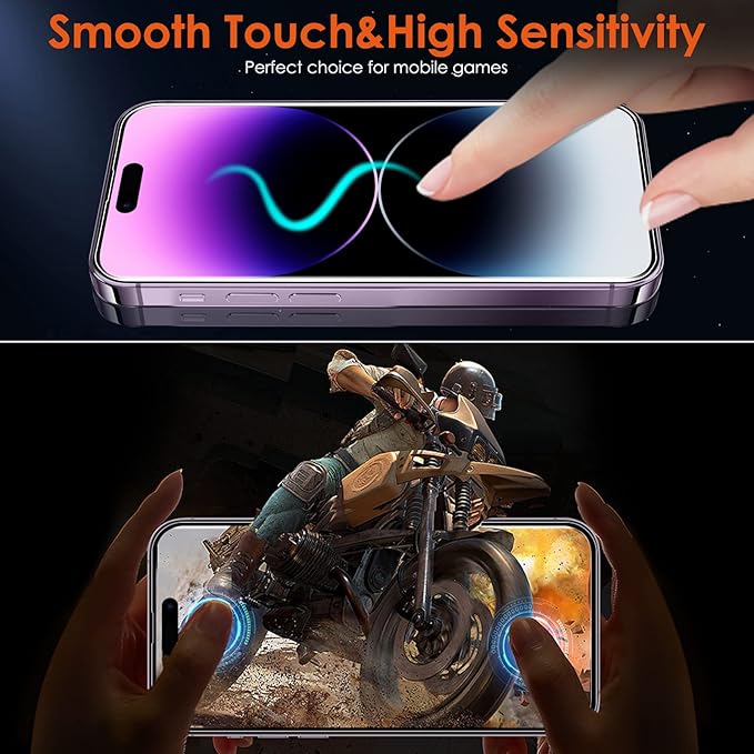 [3 Pack] Hydrogel Film Screen Protector for iPhone 14 Pro Max/iPhone 14 Plus (6.7 inch), Soft TPU Transparent Protective Screen Protector Film (Not Tempered Glass)