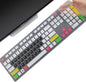 Keyboard Cover Skin for Dell KM636 KB216 KB216t KB216d KB216p Wired & Wireless Keyboard, Dell Optiplex 5250 3050 3240 5460 7450 7050, Dell Inspiron Desktop 24" 27" 5400 5490 7700 7790 3475 3670 3477