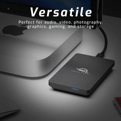 OWC Envoy Pro FX 2TB Thunderbolt 40Gb/s + USB-C 10Gb/s Portable NVMe SSD