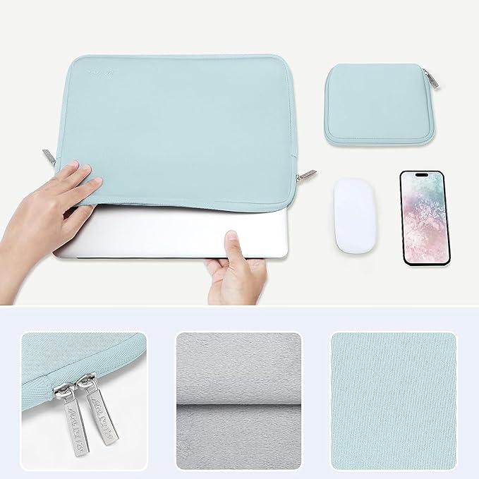 MOSISO Laptop Case 13 inch, 13 inch Laptop Sleeve with Small Case