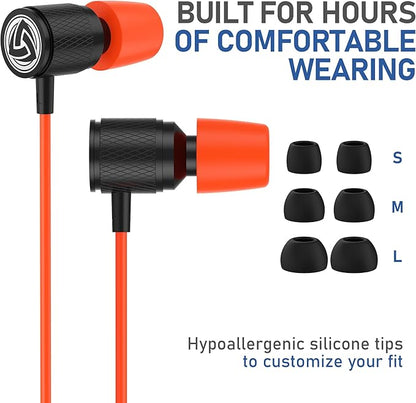 LUDOS Ultra USB C Headphones for iPhone 16 15 Pro Max Plus iPad Pro, 5 Years Warranty, Magnetic USB-C Earbuds for Samsung Galaxy S24 S23 Ultra S22 S21 FE S20 A55 A54 A53, USB Type C Earphones - Coral