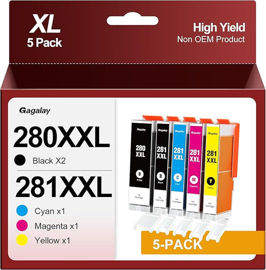 Gagalay XXL Ink Cartridge Replacement for Ink Cartridges Compatible for Ink 0 and 1 Cartridges Work for
