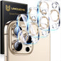 UniqueMe for iPhone 13 6.1"/13 Mini 5.4" Camera Lens Protector-Black Circle