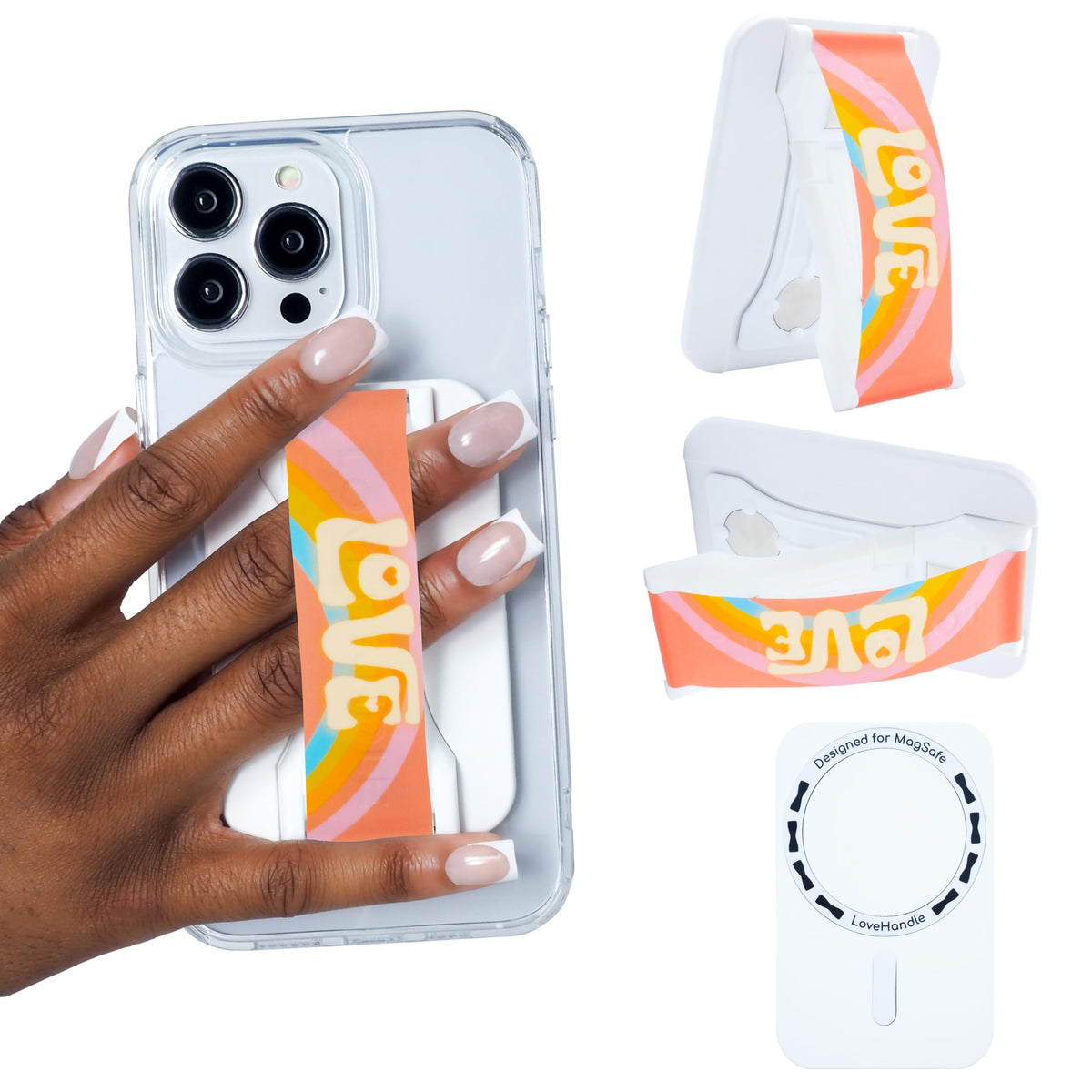 LOVEHANDLE PRO for MagSafe Phone Grip + Kickstand - The Starry Night