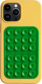 OCTOBUDDY Classic MAX - Silicone Suction Phone Case Adhesive Mount - Hands-Free, Strong Grip Holder for Selfies and Videos - iPhone and Android Compatible - 2.6″ x 3.9″