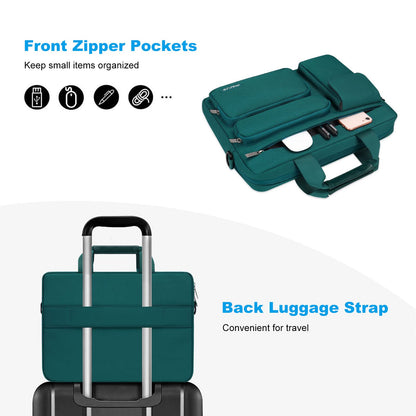 MOSISO Laptop Shoulder Bag 16 inch, 15-15.6 inch Computer Bag