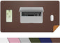 AFIING Cork Desk Mat, Coffee, 23.6" x 13.7",Desk Pad Protector