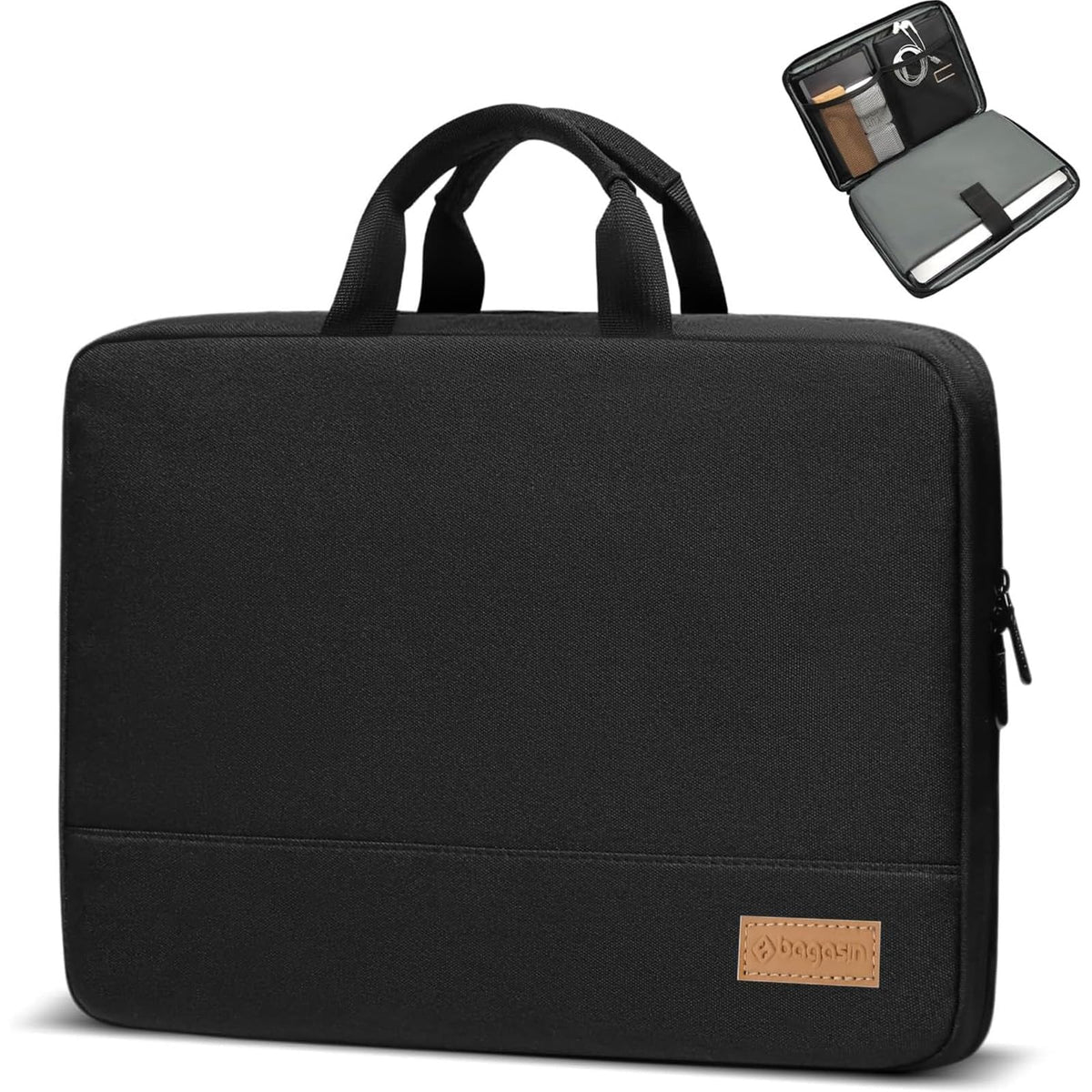 bagasin 13.3 Inch Laptop Sleeve Case TSA Friendly
