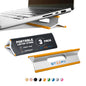 Steepy Portable Laptop Stand for Desk – Adjustable Height, & Portable Laptop Holder – Ergonomic Computer Stand for Cooling & Comfort – Slip-Proof, Sturdy Design – Universal Fit for 13-17 Inch Devices