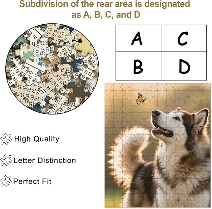 Personalized Photo Puzzle with Glossy Finish – Custom Jigsaw Puzzle 120/200/300/500/1000/1500 Pieces for Family, Couples, Pets, Birthdays, and Weddings (200-Vertical)