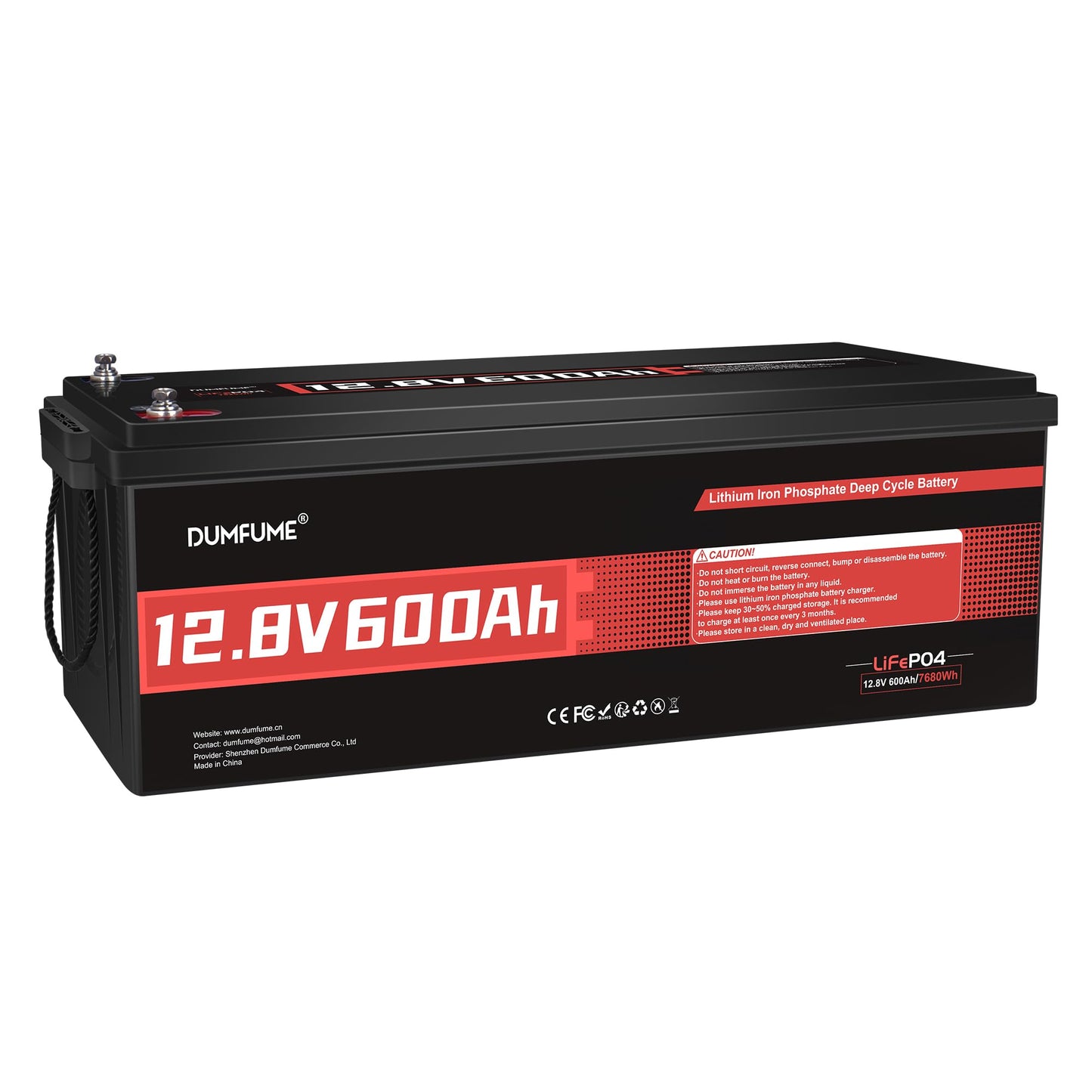 12V 600Ah LiFePO4 Lithium Battery Built-in 200A BMS 10000+ Deep Cycle 7200Wh Deep Cycle Lithium Iron Phosphate Battery Perfect for RV, Solar System, Off Grid, Home Energy Storage