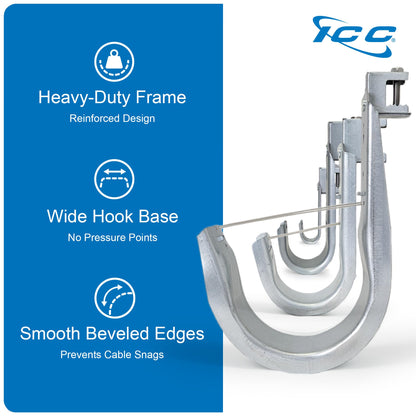 ICC J-Hook in 25 Pack (Beam Clamp, 3/4 in)